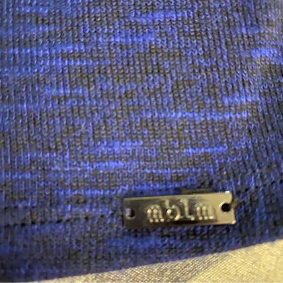 MBLM by Tess Holliday Plus Size Designer Women’s Shirt Blue Metallic Details - Picture 9 of 9